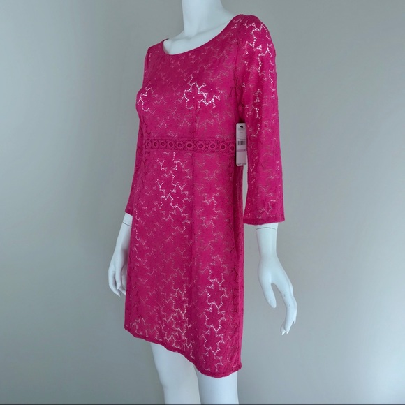 NEW {Laundry by Shelli Segal} Bougainvillea Dress - Picture 2 of 7